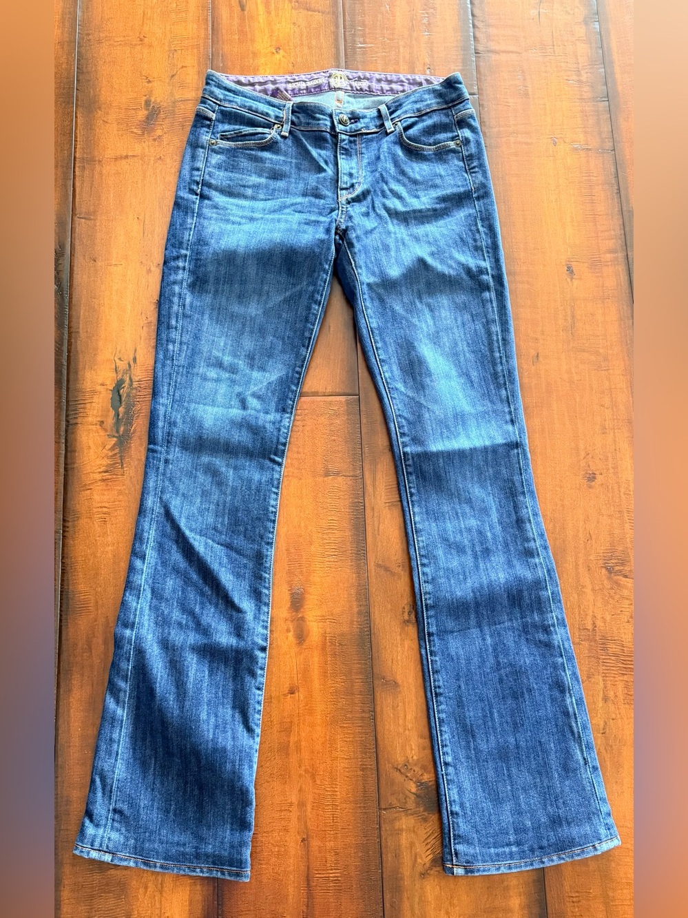 Rich & Skinny Dark Blue Flare Jeans